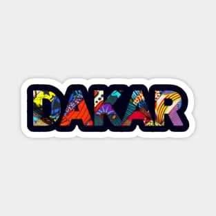 Dakar Wax Cloth Style Sticker